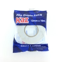 FITA DUPLA KAZ DUPLA FACE PAPEL 12MMX10M