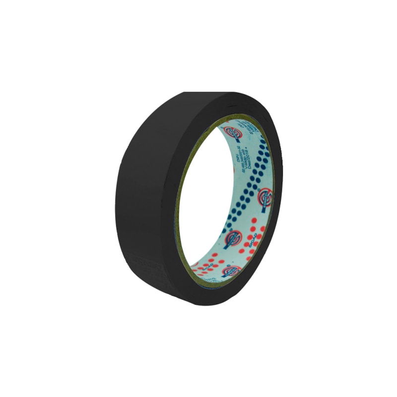 FITA EUROGEL COLORIDA PRETO 12MMX10M