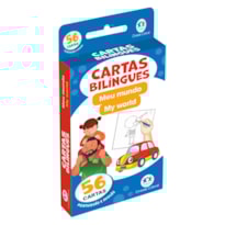 Flash Cards Cartas Bilíngues - Meu mundo - My world