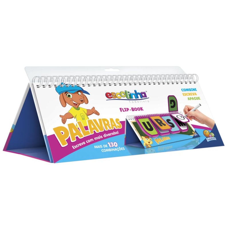 Flip-Book - Combinações Divertidas: Palavras (Escolinha Todolivro)