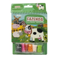 FLOCOS DE MASSINHA - LIVRO & DIVERSÃO: FAZENDA