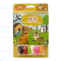 FLOCOS DE MASSINHA - LIVRO & DIVERSÃO: PETS