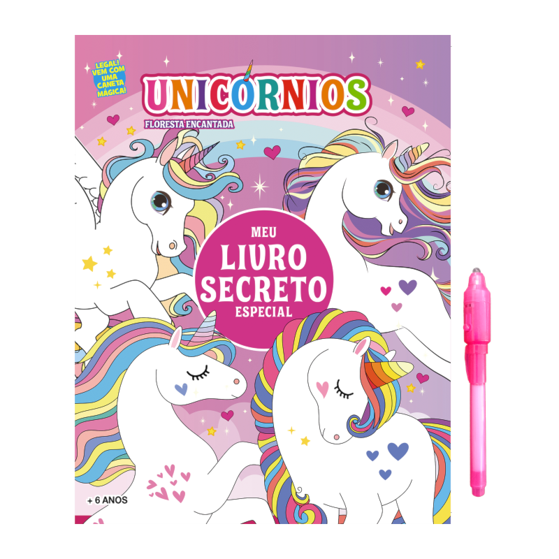 FLORESTA ENCANTADA - MEU LIVRO SECRETO ESPECIAL - UNICÓRNIOS