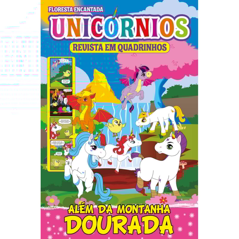 FLORESTA ENCANTADA REVISTA EM QUADRINHOS EDIÇÃO 01 - UNICÓRNIOS
