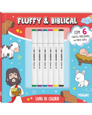 FLUFFY AND BIBLICAL - PARA COLORIR