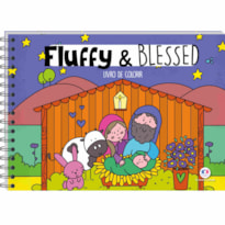 FLUFFY AND BLESSED - LIVRO DE COLORIR