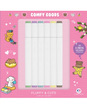 FLUFFY AND CUTE - PARA COLORIR
