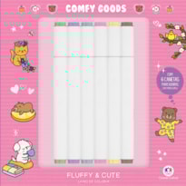 FLUFFY AND CUTE - PARA COLORIR COM CANETINHAS