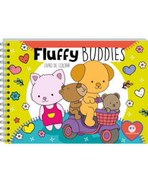 Fluffy Buddies - Livro de Colorir