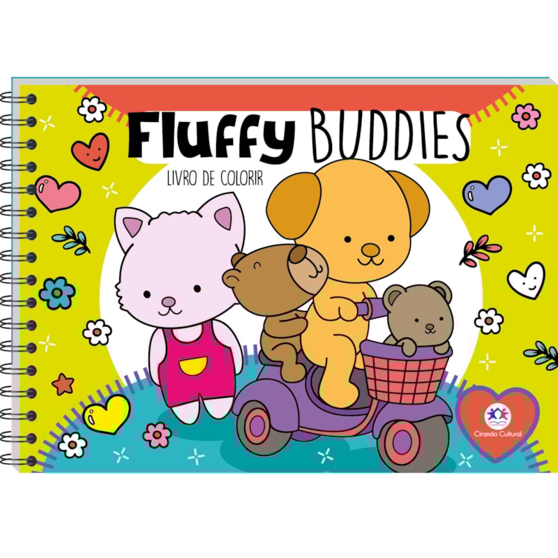 Fluffy Buddies - Para colorir