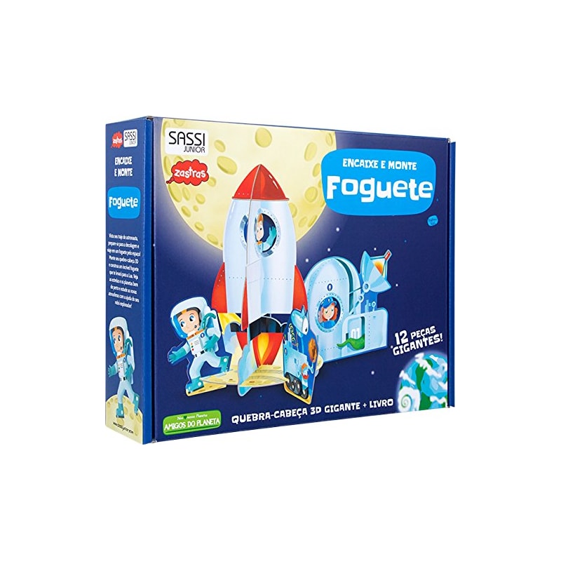 FOGUETE : ENCAIXE E MONTE