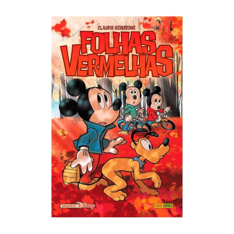 Folhas vermelhas (graphic disney)