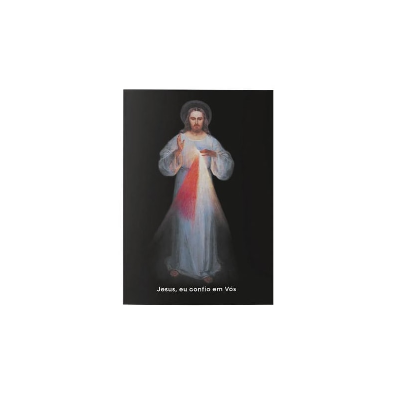 FOLHETO NOVENA À DIVINA MISERICÓRDIA COM A PINTURA DE KAZIMIROWSKI (PACOTE COM 100 UNIDADES)