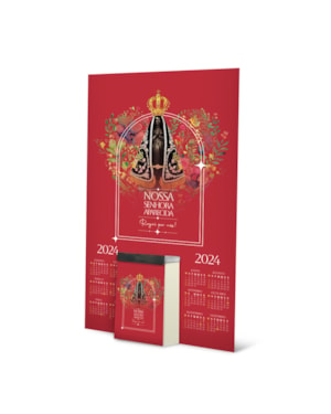 FOLHINHA DE NOSSA SENHORA APARECIDA 2024 - CORAÇÃO DE MÃE
