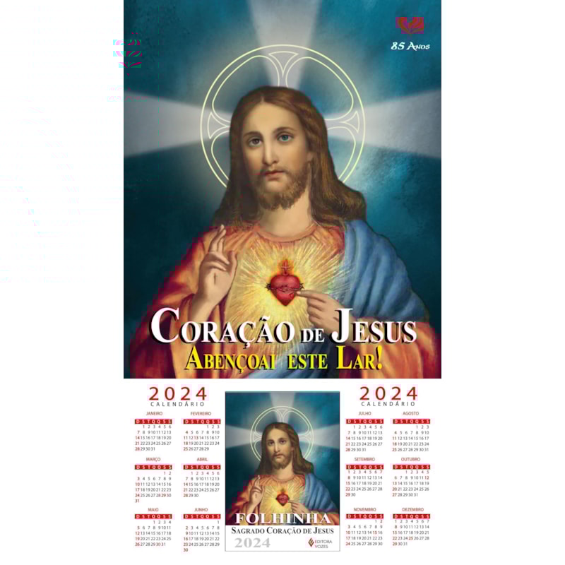 FOLHINHA DO SAGRADO CORAÇÃO DE JESUS 2024