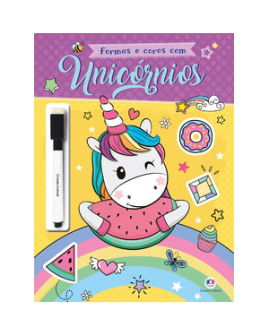 FORMAS E CORES COM UNICÓRNIOS