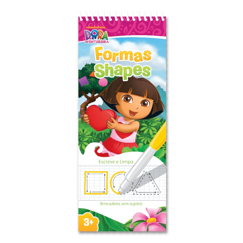 FORMAS - ESCREVE E LIMPA - DORA AVENTUREIRA