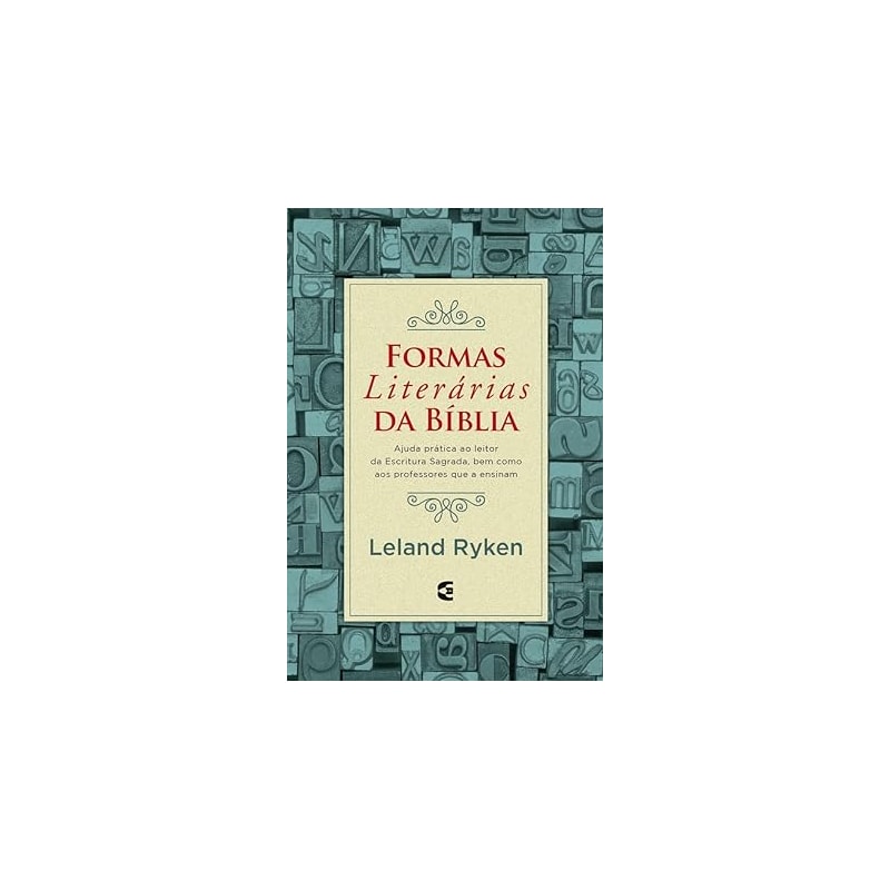 FORMAS LITERÁRIAS DA BÍBLIA
