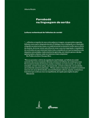 FORROBODÓ NA LINGUAGEM DO SERTÃO: LEITURA VERBOVISUAL DE FOLHETO DE CORDEL