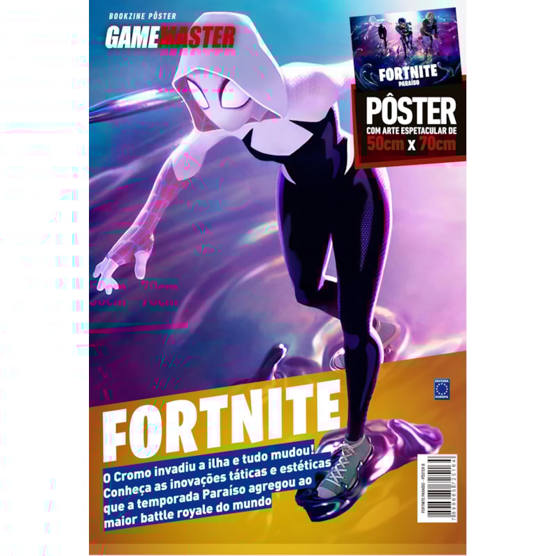 FORTNITE PARAÍSO - ARTE B - SUPERPÔSTER GAME MASTER