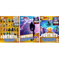 FORTNITE PARAÍSO - COLEÇÃO 3 PÔSTERES - SUPERPÔSTER GAME MASTER