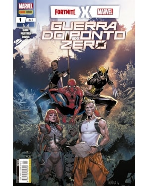 Fortnite x marvel n.1: guerra do ponto zero