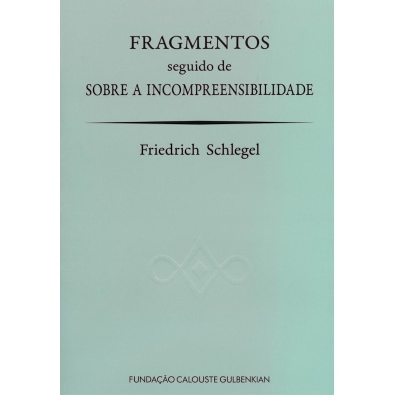 FRAGMENTOS - SEGUIDO DE SOBRE A INCOMPREENSIBILIDADE