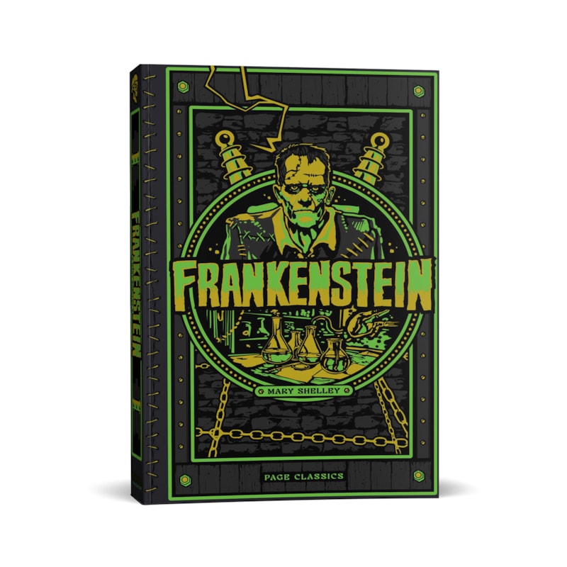 Frankenstein - Edição importada em inglês - Capa dura com relevo