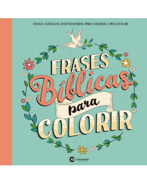 FRASES BÍBLICAS PARA COLORIR