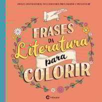 FRASES DA LITERATURA PARA COLORIR