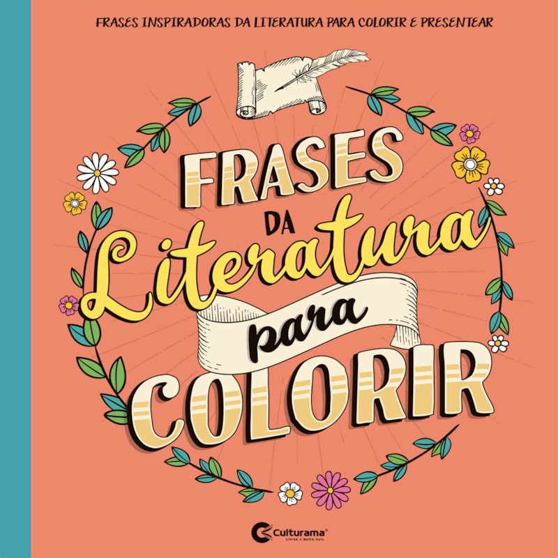 FRASES DA LITERATURA PARA COLORIR