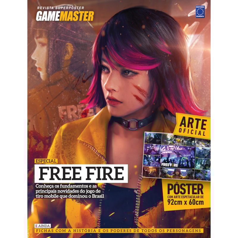 FREE FIRE - SUPERPÔSTER GAME MASTER