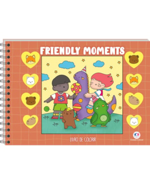 Friendly Moments - Livro de Colorir