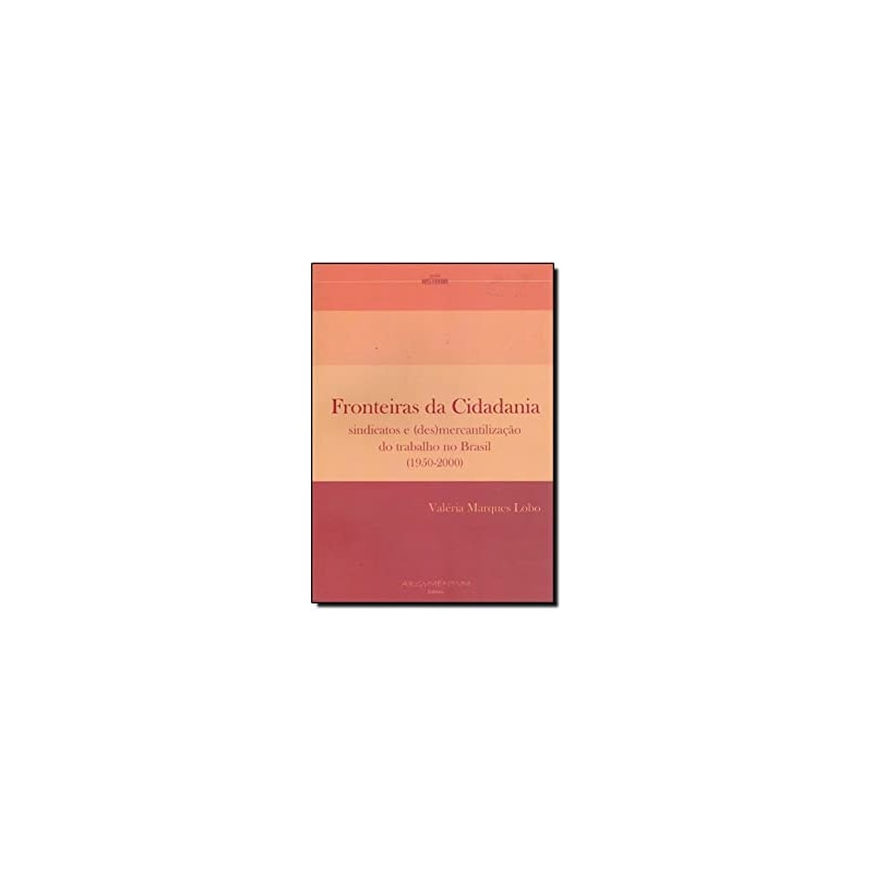 FRONTEIRAS DA CIDADANIA