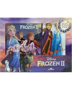 FROZEN 2: LIVRO + CAMISETA