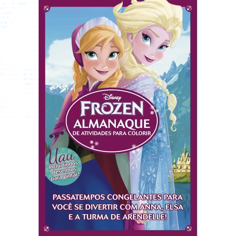 FROZEN ALMANAQUE DE ATIVIDADES PARA COLORIR
