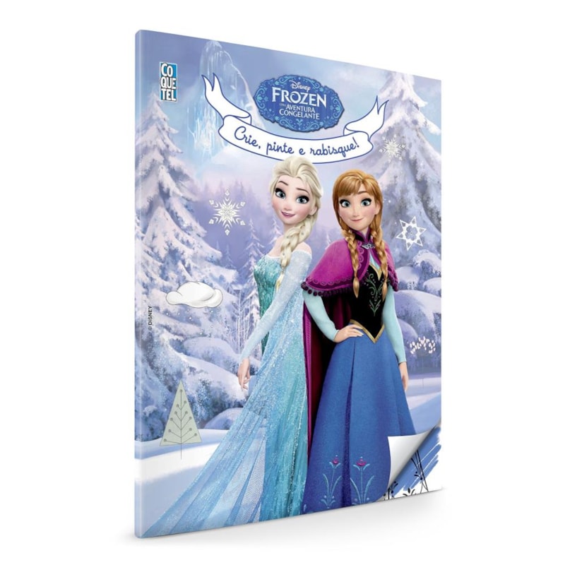 FROZEN CRIE, PINTE E RABISQUE