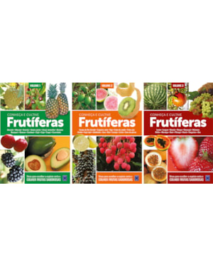 FRUTÍFERAS: CONHEÇA E CULTIVE (COLEÇÃO - 3 VOLUMES)