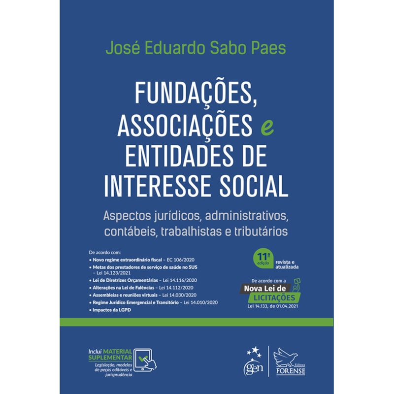 FUNDAÇÕES, ASSOCIAÇÕES E ENTIDADES DE INTERESSE SOCIAL - 11ª EDIÇÃO 2021