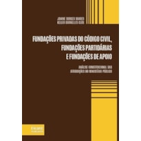 FUNDAÇÕES PRIVADAS DO CÓDIGO CIVIL, FUNDAÇÕES PARTIDÁRIAS E FUNDAÇÕES DE APOIO
