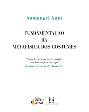 Fundamentação da metafísica dos costumes