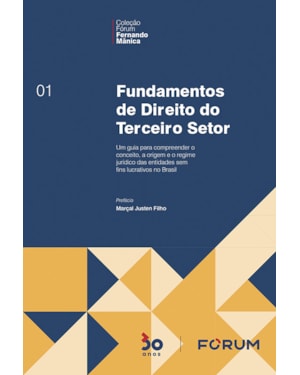Fundamentos de direito do terceiro setor: um guia para compreender o conceito, a origem e o regime jurídico das entidades sem fins lucrativos no Brasil
