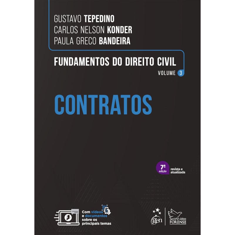 FUNDAMENTOS DO DIREITO CIVIL - CONTRATOS - VOL.3 - 7ª EDIÇÃO 2026