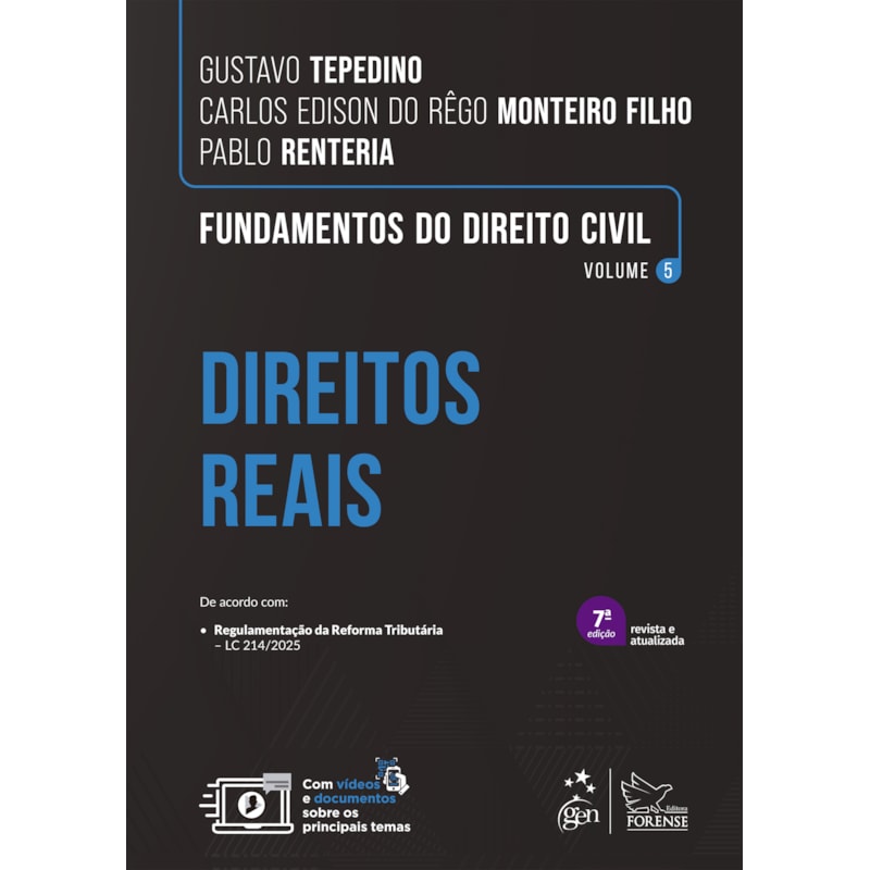 FUNDAMENTOS DO DIREITO CIVIL - DIREITOS REAIS - VOL.5 - 7ª EDIÇÃO 2026