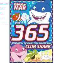 FUNDO DO MAR LIVRO 365 ATIVIDADES E DESENHOS PARA COLORIR