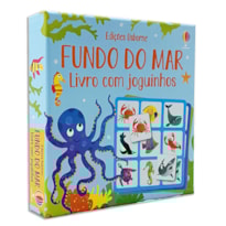 FUNDO DO MAR: LIVRO COM JOGUINHOS