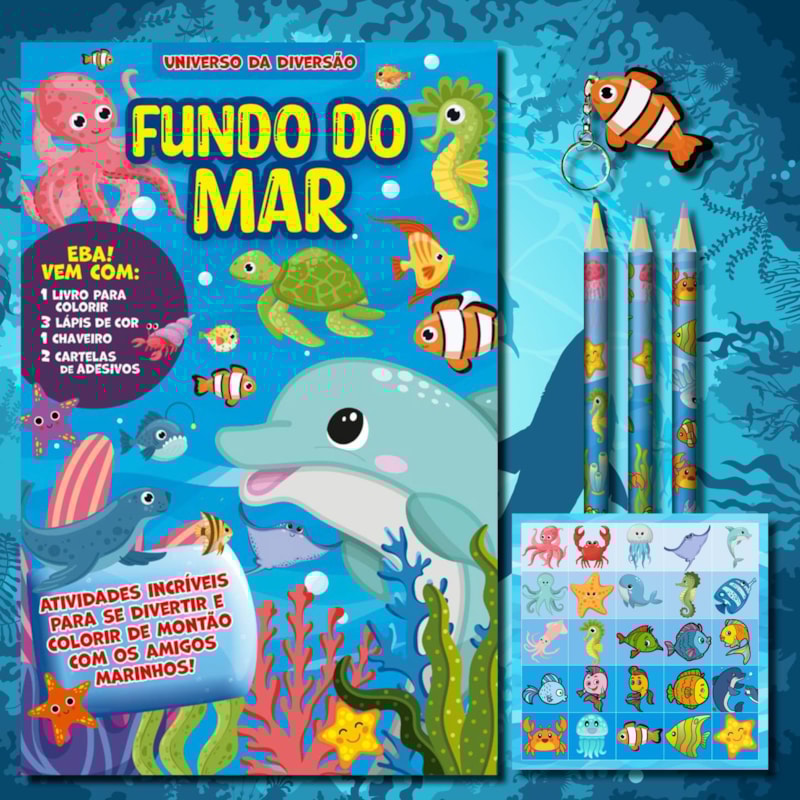 FUNDO DO MAR UNIVERSO DA DIVERSÃO