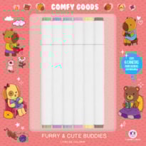 FURRY AND CUTE BUDDIES - PARA COLORIR