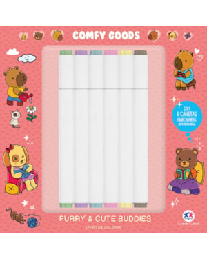 FURRY AND CUTE BUDDIES - PARA COLORIR
