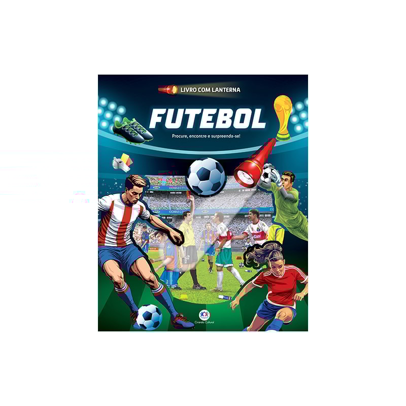 Futebol - Livro com lanterna